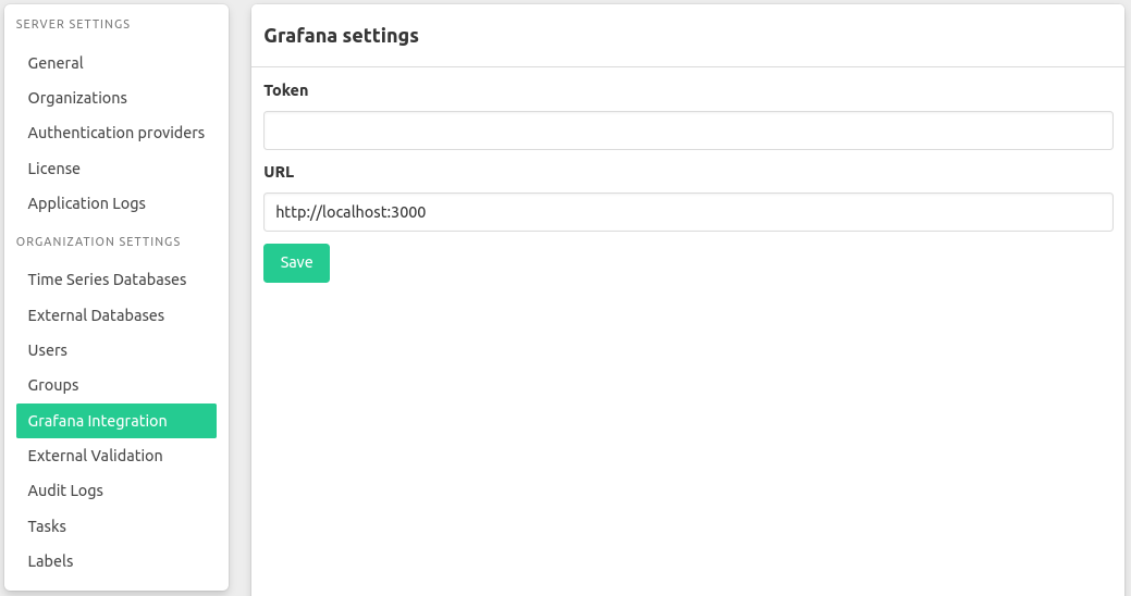 &ldquo;Settings-Grafana&rdquo;